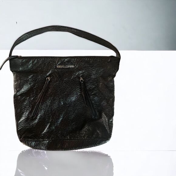 15% 3+ items l Volcom Bags l Black Leather l Purse, Bag l Single Handle l VGUC - Picture 10 of 13